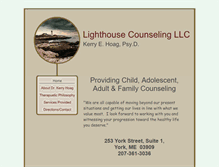 Tablet Screenshot of lighthousecounselingllc.net